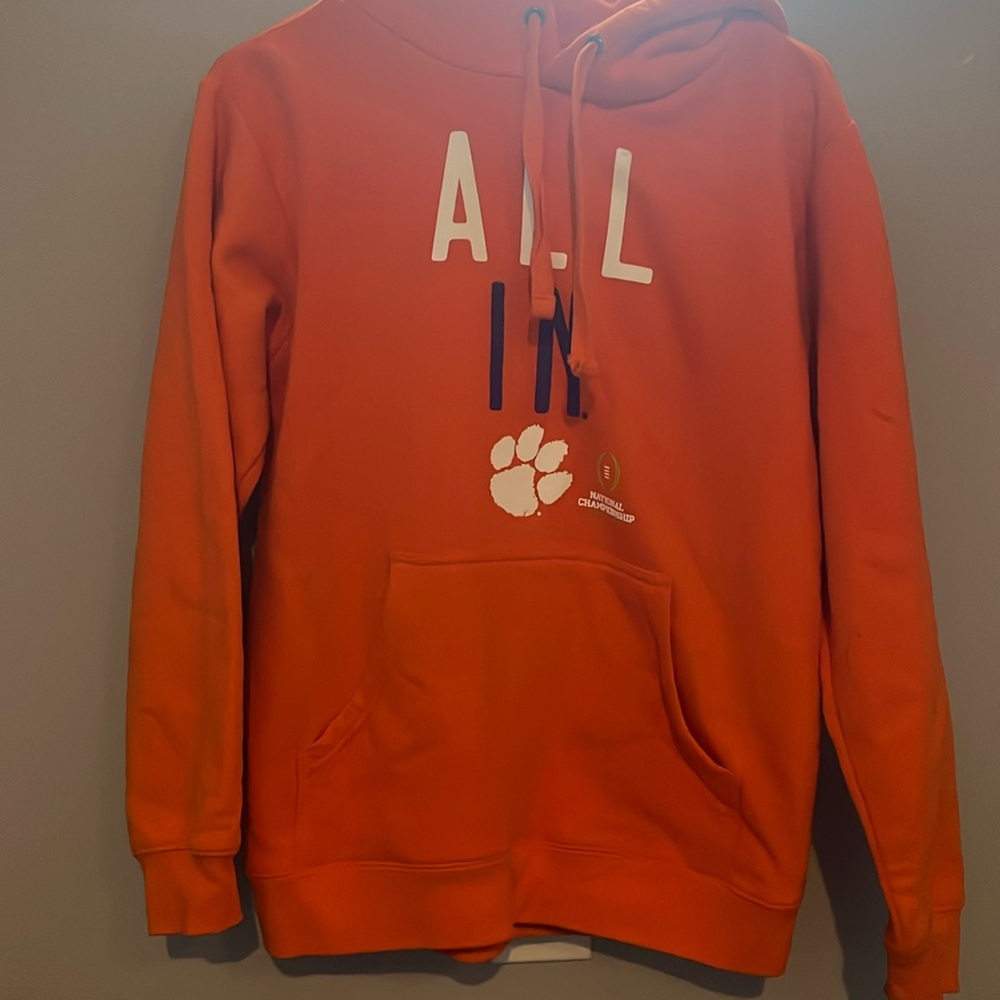 Clemson hoodie national championship